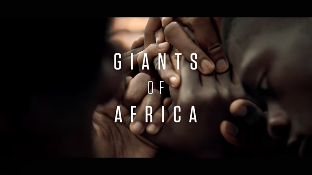 Photo still from the documentary film Giants of Africa.